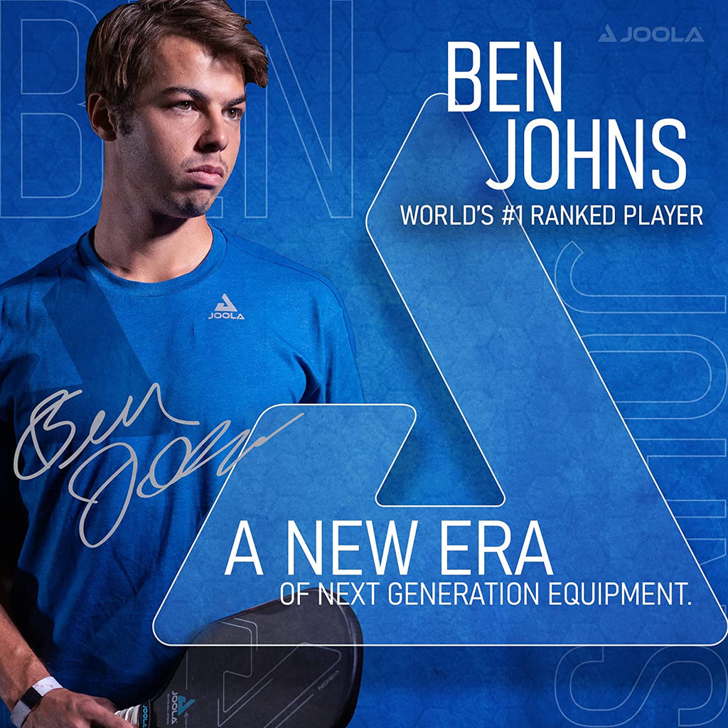 JOOLA Ben Johns Hyperion CFS Pickleball Paddle – Carbon Surface with High Grit & Spin, Elongated Handle, USAPA Approved Ben Johns Paddle