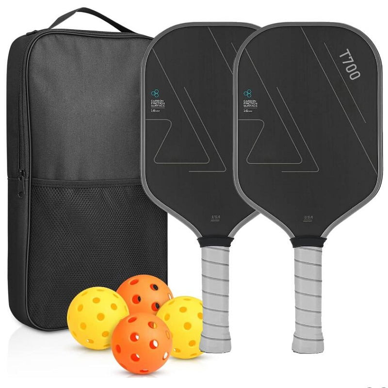 Ridgeline T700 carbon fiber frosted surface pickleball paddle
