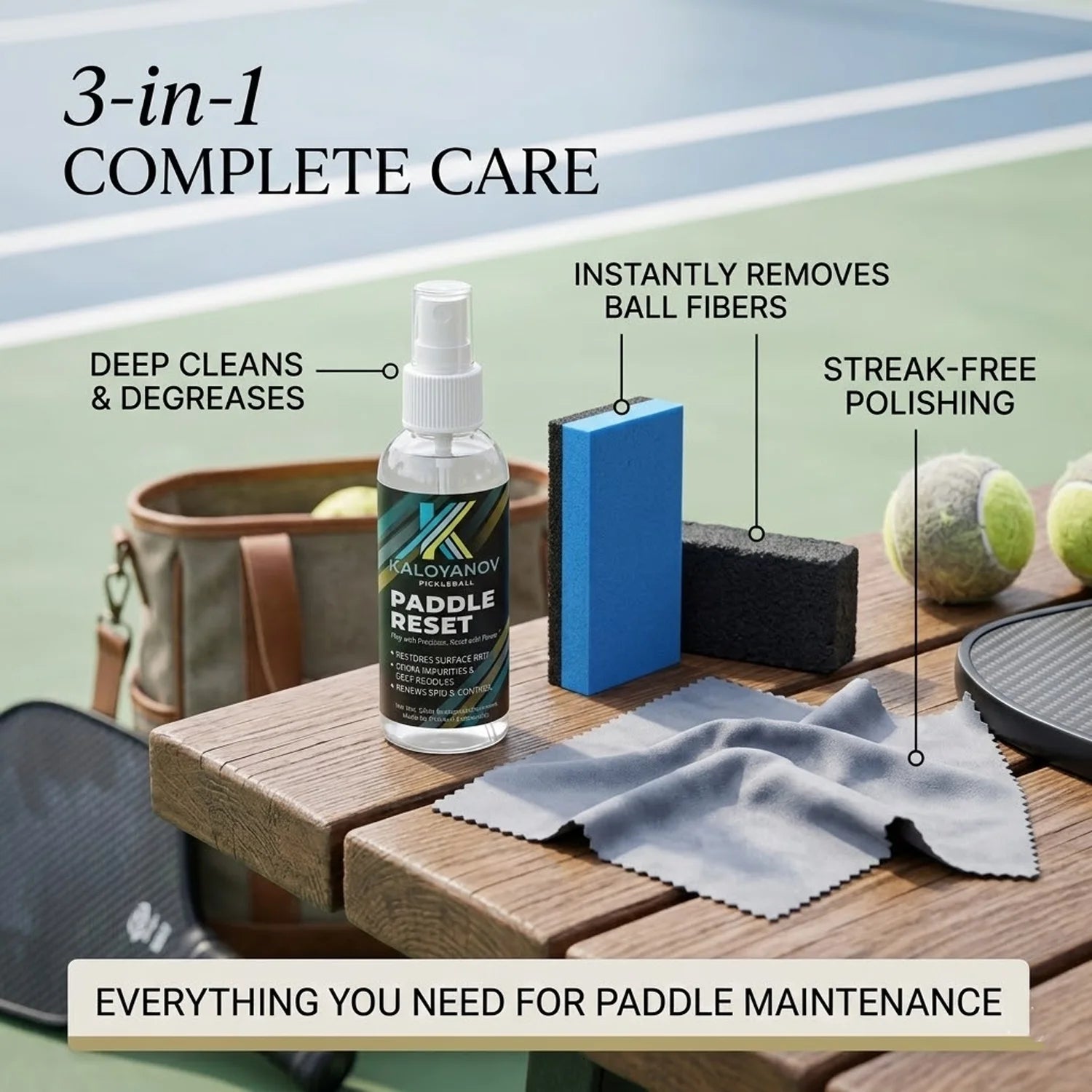 Basecamp Paddle Care Kit angle 2