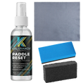 Basecamp 4-in-1 pickleball paddle cleaning kit on white background