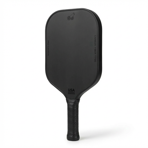 Crossfire reinforced grip carbon fiber pickleball paddle