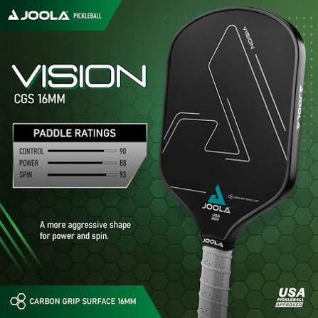 Vision Pickleball Paddle + Primo Pickleball Balls